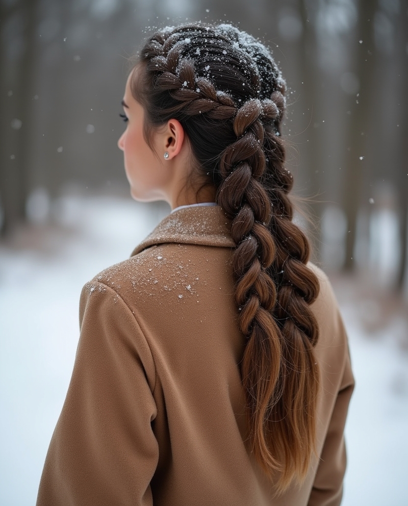 Winter Hair Braid